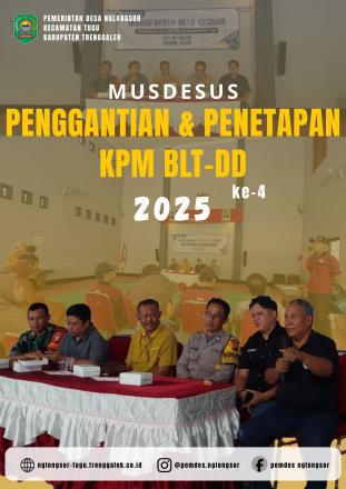 Musdesus Penggantian dan Penetapan KPM BLT-DD